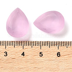 Frosted Glass Rhinestone Cabochons&nbsp;RGLA-G022-02A-223