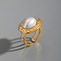 304 Stainless Steel Cuff Open Rings for Women&nbsp;LS-DM4444