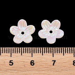 UV Plating Opaque Acrylic Bead Cap&nbsp;OACR-K001-42