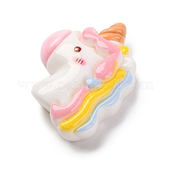Unicorn Theme Cartoon Resin Decoden Cabochons&nbsp;CRES-Z011-02A