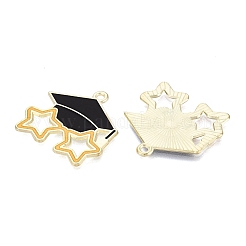 Alloy Enamel Pendants&nbsp;ENAM-Q004-01KCG-02