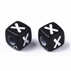 Opaque Acrylic Beads&nbsp;LS-SACR-N002-01X