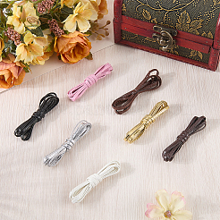7 Yards 7 Colors Flat PU Leather Cord&nbsp;WL-CL0001-28