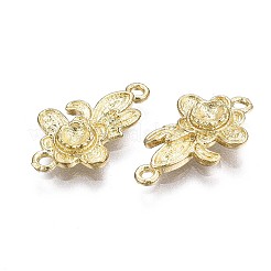 Brass Link Cabochon Settings&nbsp;KK-S349-297-NF