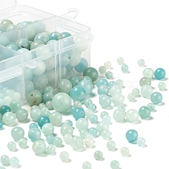 340Pcs 4 Style Natural Amazonite Beads&nbsp;G-LS0001-52