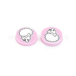 Handmade Polymer Clay Cabochons&nbsp;CLAY-N006-96