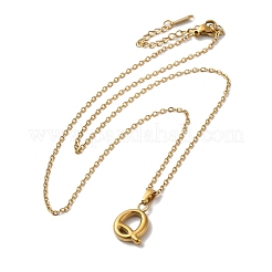 PVD Vacuum Plating 201 Stainless Steel Necklaces&nbsp;NJEW-H033-01G-Q