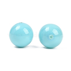 Electroplate Opaque Glass Beads&nbsp;GLAA-A044-01A