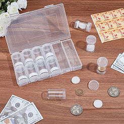 Plastic Coin Storage Box&nbsp;AJEW-WH0709-159