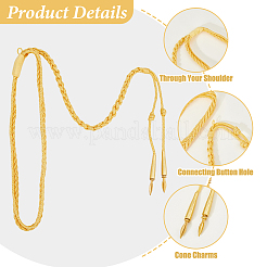 Polyester Security Guard Lanyard Shoulder Cord&nbsp;AJEW-WH0596-810B