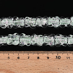 Handmade Lampwork Beads Strands&nbsp;LAMP-N028-03C