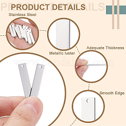 16Pcs 304 Stainless Steel Connector Charms&nbsp;FIND-BC0003-43