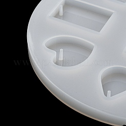 Geometrical Shape DIY Pendant Silicone Molds&nbsp;DIY-E070-01A