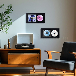 Man-made Board Plastic CD Display Stands&nbsp;ODIS-WH0030-303