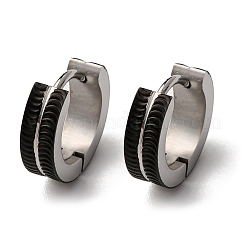 304 Stainless Steel Hoop Earrings&nbsp;EJEW-D331-03PB