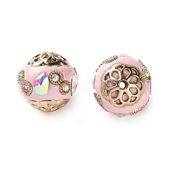 Handmade Polymer Clay Indonesia Beads&nbsp;IPDL-P005-07KCG-03