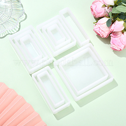 Square & Rectangle DIY Food Grade Silicone Molds&nbsp;DIY-YW0017-15