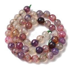 Dyed & Heated Natural Dragon Veins Agate Beads Strands&nbsp;G-P539-A01-01