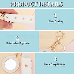 PU Leather Lipstick Storage Bags&nbsp;HJEW-WH0072-01B
