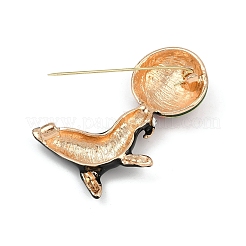 Sea Lion Playing Ball Enamel Pins&nbsp;JEWB-M070-01G