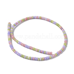 Ombre Effect Dyed Glass Beads Strands&nbsp;GLAA-C043-01D