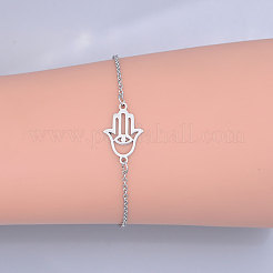 Tarnish Resistant 201 Stainless Steel Link Bracelets&nbsp;LS-BJEW-T011-JN494-1