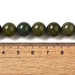 Dyed Natural Malaysia Jade Beads Strands&nbsp;G-G021-02C-18