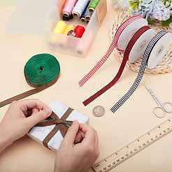 4Rolls 4 Colors Polyester Ribbons&nbsp;OCOR-PH0007-41