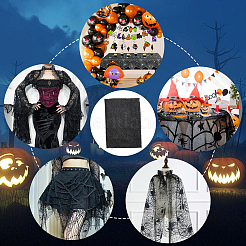 Polyester Spider Web Fabric&nbsp;DIY-WH20049-44A