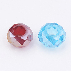 Faceted Glass Beads&nbsp;GPDL-J028