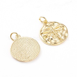Brass Pendants&nbsp;ZIRC-I043-29G