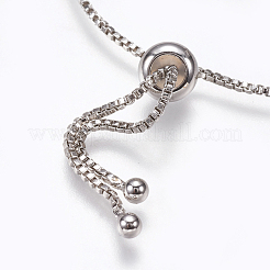 Adjustable Brass Bolo Bracelets&nbsp;BJEW-G593-11P-B