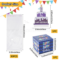 Happy Birthday Day Money Box for Cash Gift Pull&nbsp;DIY-WH200050-32A