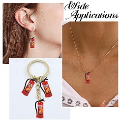 10Pcs Opaque Resin Pendants&nbsp;FIND-YW0009-90