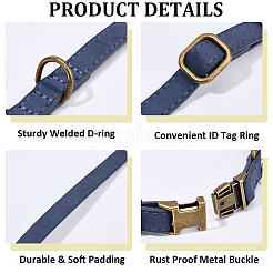 PU Leather Dog Collar&nbsp;AJEW-WH20070-093A-04