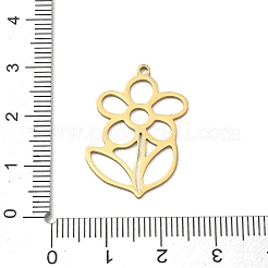 201 Stainless Steel Pendants&nbsp;SA-CBA0460-02G