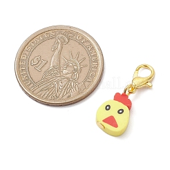 Handmade Polymer Clay Pendant Decorations&nbsp;HJEW-JM04026-02