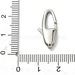 304 Stainless Steel Lobster Claw Clasps&nbsp;STAS-B089-01H-P