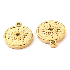 PVD Vacuum Plating 304 Stainless Steel Pendant Rhinestone Settings&nbsp;STAS-F287-49G