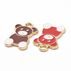 Alloy Enamel Pendants&nbsp;ENAM-B054-14G