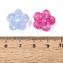 Transparent Crackle Acrylic Beads&nbsp;OACR-Q203-03