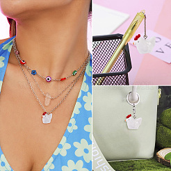Opaque Resin Pendants&nbsp;X1-RESI-S356-068