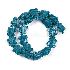 Synthetic Coral Carved Beads Strands&nbsp;CORA-L020-E-05