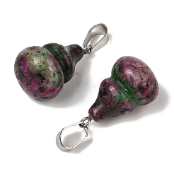 Dyed Natural Marble Pendants&nbsp;G-B127-03P-11