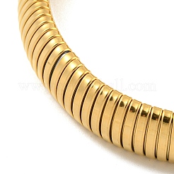 304 Stainless Steel Flat Snake Chain Bracelet&nbsp;BJEW-B076-01G