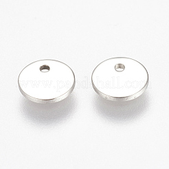 Non-Tarnish 304 Stainless Steel Stamping Blank Tag Charms&nbsp;A-STAS-K149-03A
