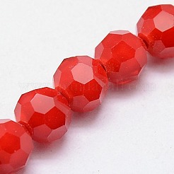 Eco-Friendly Glass Round Bead Strands&nbsp;EGLA-J042-8mm-M04