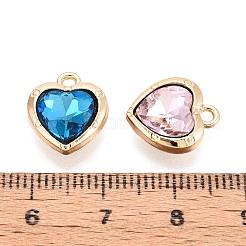 Alloy Rhinestone Charms&nbsp;PALLOY-T092-23G