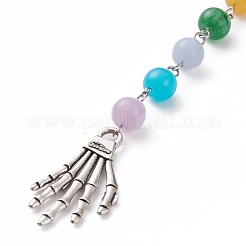 Tibetan Style Alloy Bookmarks for Halloween's Day&nbsp;AJEW-JK00165-01