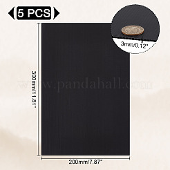 Plastic Corrugated Sheets Pads&nbsp;DIY-WH0622-128C-01